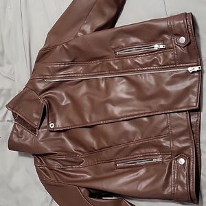 Chocolate brown jacket